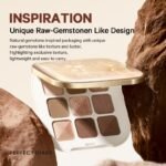 Perfect Diary Raw Gemstone Eyeshadow Palette 9 Shades Eyeshadow - Image 3